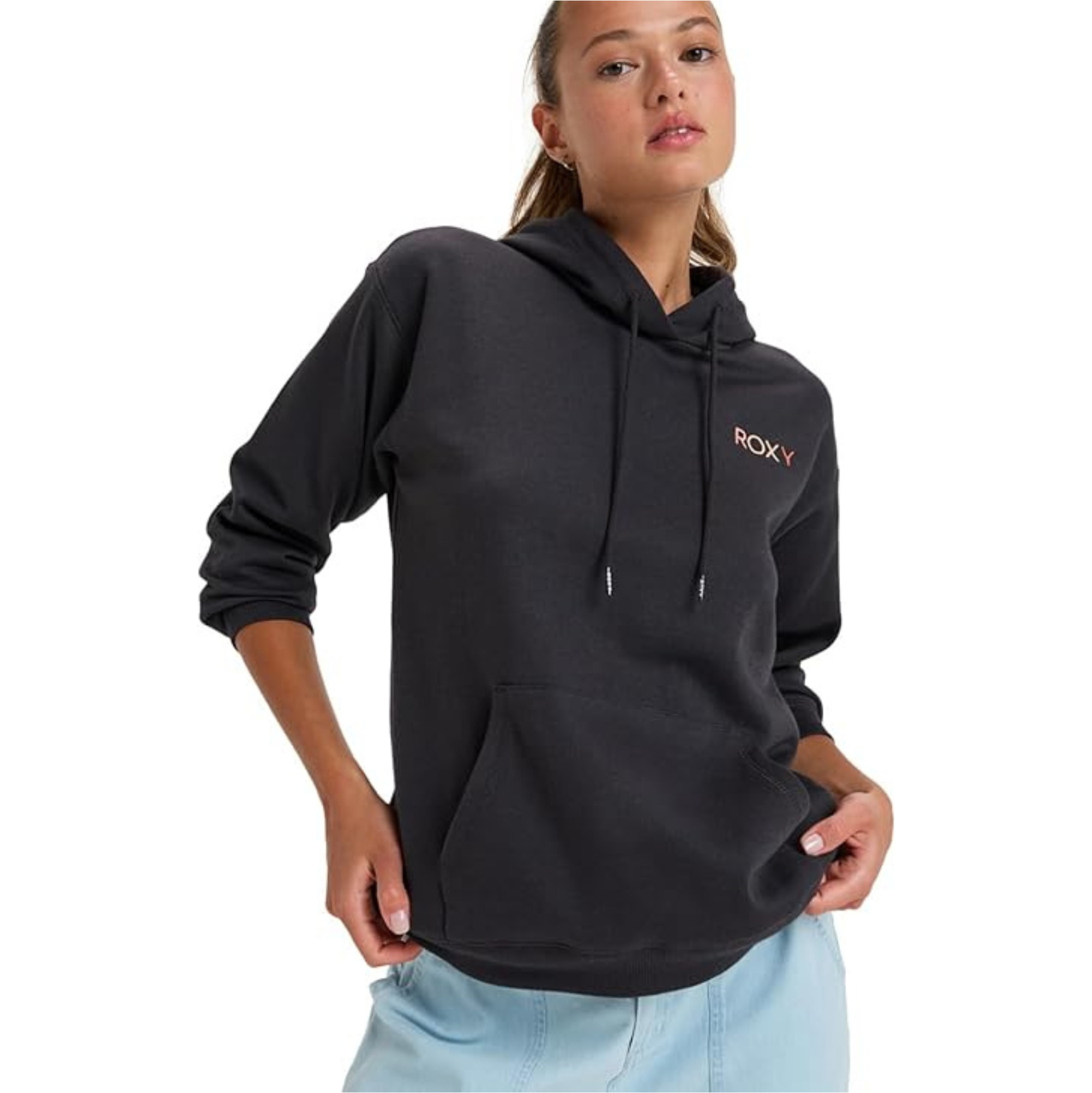 2025 Roxy Femmes Saturdaze Pullover Hoodie ERJFT04996 - Phantom